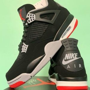 Air Jordan Bred 4s 2019 (Sizes 7-12)
